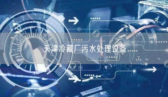 天津冷藏厂污水处理设备