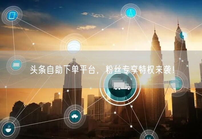 头条自助下单平台,粉丝专享特权来袭!