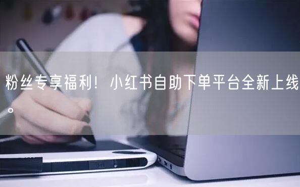粉丝专享福利!小红书自助下单平台全新上线。