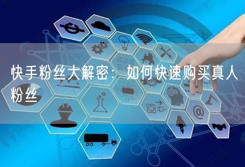 快手粉丝大解密:如何快速购买真人粉丝